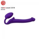 SEMI-REALISTIC BENDABLE STRAP-ON PURPLE - S SEMI-REALISTIC BENDABLE STRAP-ON PURPLE - S