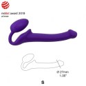 SEMI-REALISTIC BENDABLE STRAP-ON PURPLE - S SEMI-REALISTIC BENDABLE STRAP-ON PURPLE - S