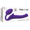 SEMI-REALISTIC BENDABLE STRAP-ON PURPLE - S SEMI-REALISTIC BENDABLE STRAP-ON PURPLE - S
