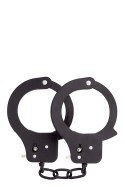 Kajdanki-BONDX METAL CUFFS - BLACK