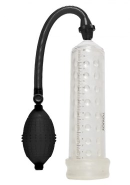 Pompka-Power Massage Pump w. Sleeve clear