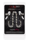 Stymulator-Crystal Chain Nipple Clamps