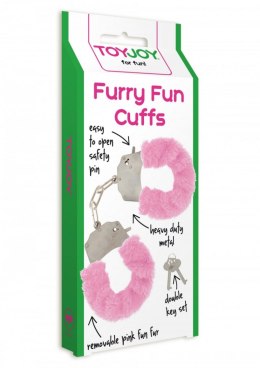 Kajdanki-FURRY FUN CUFFS PINK PLUSH