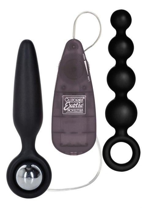 Plug/vibr-BOOTY CALL BOOTY VIBRO KIT BLACK