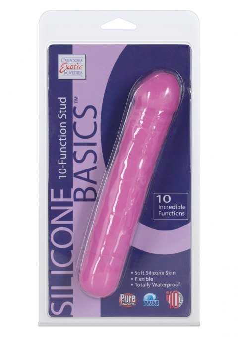 Wibrator-BASICS 10 FUNCTION STUD PINK