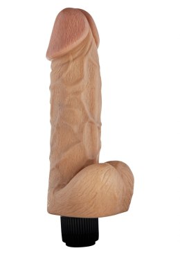 Wibrator Długość:20cm, śr.5,5cm -BOY WONDER VIBRATING DONG FLESH