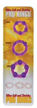 Pierścień-ULTRA SOFT & STRETCHY PRO RINGS PURPLE