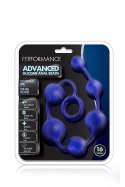 Plug/kulki-PERFORMANCE SILICONE ANAL BEADS INDIGO