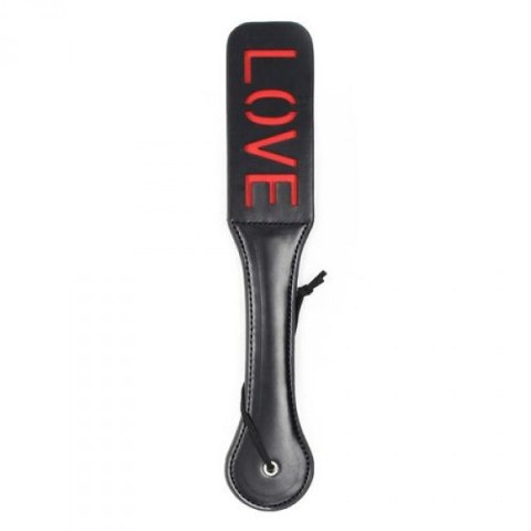 Pejcz-Paletta Doppia Double Spank Paddle Love black