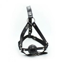 Knebel-Imbracatura Viso con morso Head Harness+Ball Gag