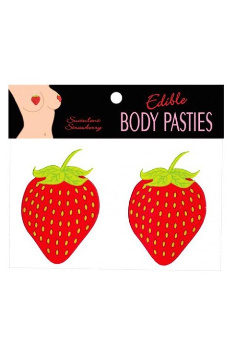 Słodycze-EDIBLE BODY PASTIES STRAWBERRY