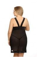 Samara black chemise XXL+ ( czarna halka )