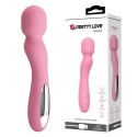 Silikonowy masażer -PRETTY LOVE - GLADYS Pink, USB 30 function