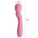 Silikonowy masażer -PRETTY LOVE - GLADYS Pink, USB 30 function