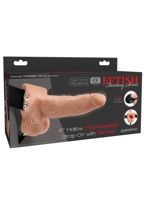 Hollow Strap-On Remote 6 Inch Hollow Strap-On Remote 6 Inch