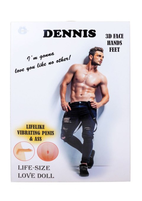 Lalka męska- DENNIS 3D - z wibratorem Lalka męska- DENNIS 3D - z wibratorem