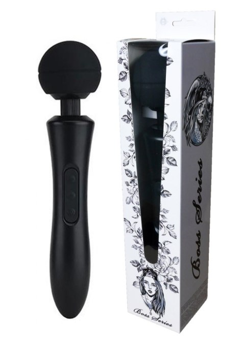 Stymulator-Massager Ultra Powerful -Big USB Black 20 Function