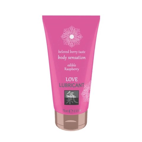 Żel-SHIATSU Love lubricant edible RASPBERRY