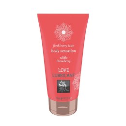 Żel- SHIATSU Love lubricant edible STRAWBERRY