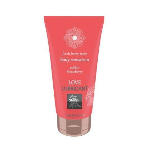 Żel- SHIATSU Love lubricant edible STRAWBERRY