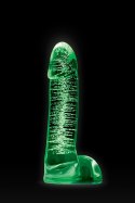 FIREFLY GLASS SMOOTH BALLSEY 4INCH DILDO