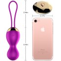 Kulki-Vibrating Silicone Kegel Balls USB 7 Function