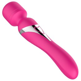 Stymulator-Boss Series-Silicone Dual Massager Pulsator USB 7+7 Function (Pink)