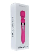 Stymulator-Boss Series-Silicone Dual Massager Pulsator USB 7+7 Function (Pink)