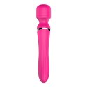 Stymulator-Boss Series-Silicone Dual Massager Pulsator USB 7+7 Function (Pink)