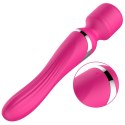 Stymulator-Boss Series-Silicone Dual Massager Pulsator USB 7+7 Function (Pink)