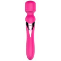 Stymulator-Boss Series-Silicone Dual Massager Pulsator USB 7+7 Function (Pink)