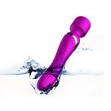 stymulator o podwójnym zastosowaniu.-Silicone Dual Massager USB 7+7 Function Purple