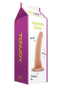 Dildo-CAPTAIN COCK 20CM DONG FLESH