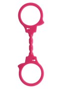 Kajdanki-STRETCHY FUN CUFFS PINK