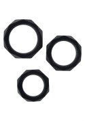 Pierścień-POWER HALO C-RING SET BLACK