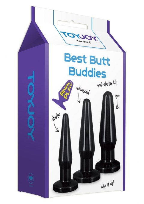 Plug-BEST BUTT BUDDIES BLACK