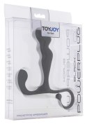 Plug/prostata-POWER PLUG PROSTATE MASSAGER BLACK