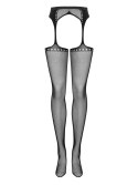 Bielizna-Garter stockings S314 czarny S/M/L