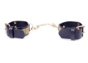 Fetish Boss Series Handcuffs with cristals 3 cm Gold