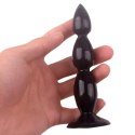 Rocket drill 5,2 inch black big anal plug 5,2 inch / 13 cm