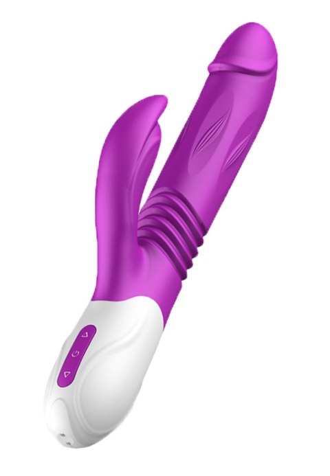 Wibrator-Silicone Vibrator USB 10 Function + Expander and Thrusting Function