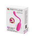 PRETTY LOVE - JULIUS EGG Pink 12 function vibrations