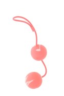 Kulki-MARBILIZED DUO BALLS - PINK