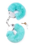 Kajdanki Fetish Boss Series- Furry Cuffs Blue