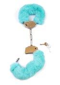 Kajdanki Fetish Boss Series- Furry Cuffs Blue