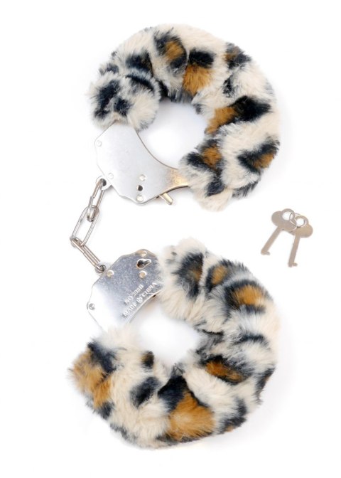 Kajdanki Fetish Boss Series- Furry Cuffs Leopard