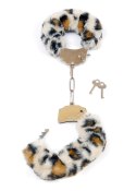 Kajdanki Fetish Boss Series- Furry Cuffs Leopard