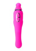 Wibrator-HELEN Pink - 12- vibrating / 8 suction functions USB