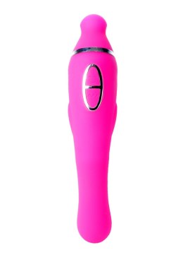 Wibrator-HELEN Pink - 12- vibrating / 8 suction functions USB