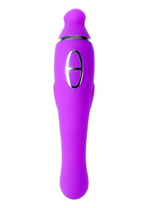 Wibrator-KELLY Purple - 12- vibrating / 8 suction functions USB